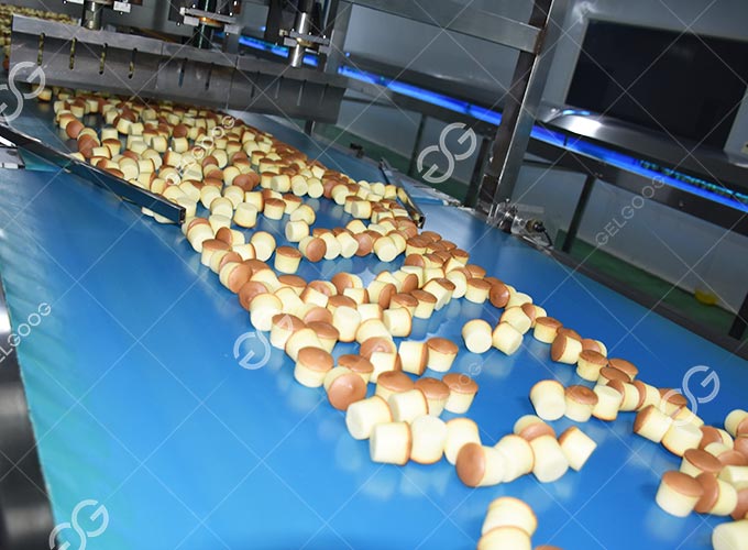 خط إنتاج الكب كيك الآلي